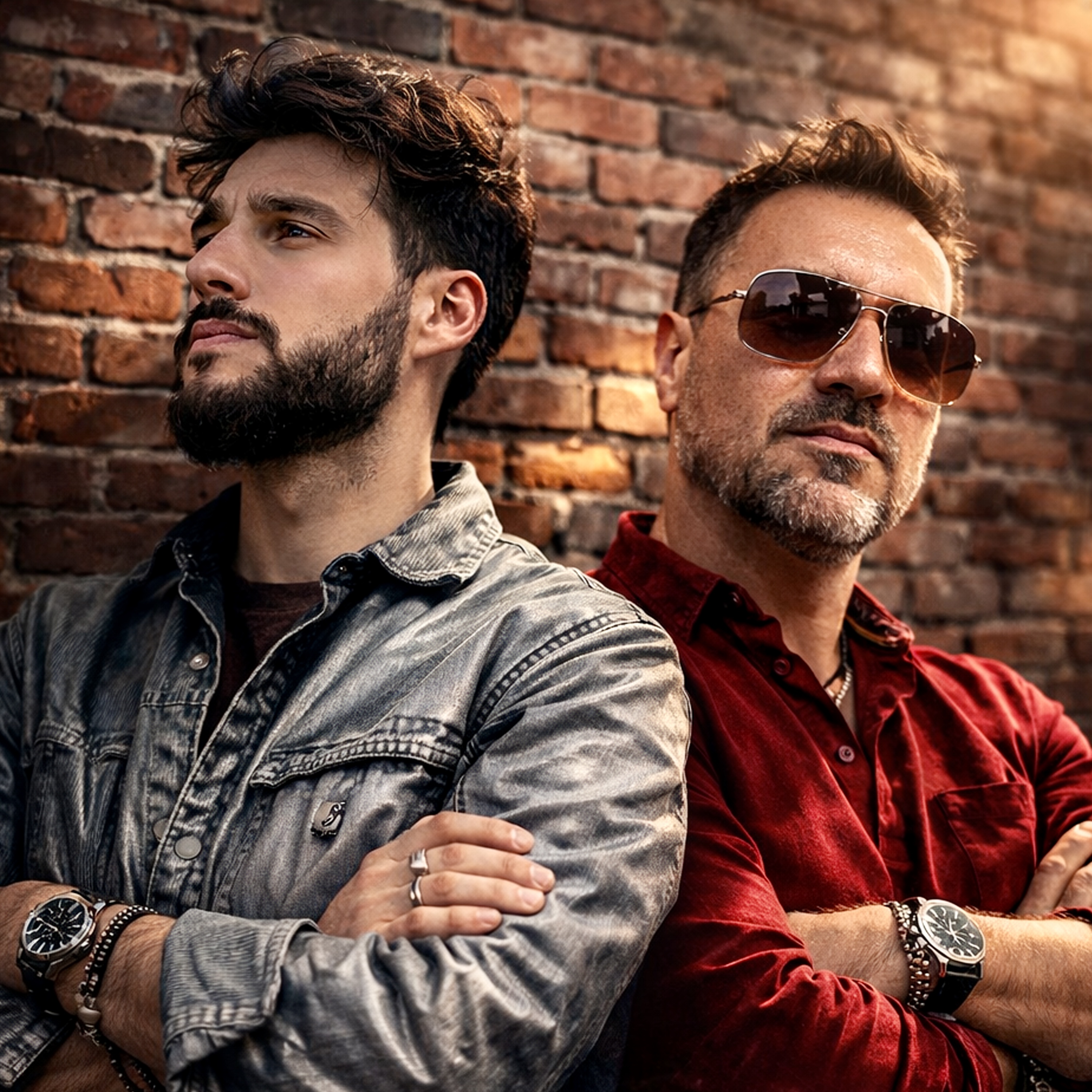 William Marcoux and Philippe Rodriguez together as WIPPE ROMA